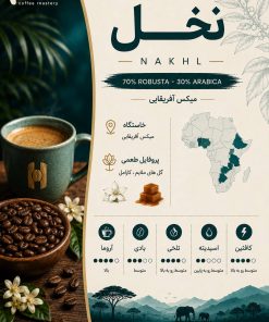 قهوه هیبا - نخل ۳۰ عربیکا ۷۰ روبوستا